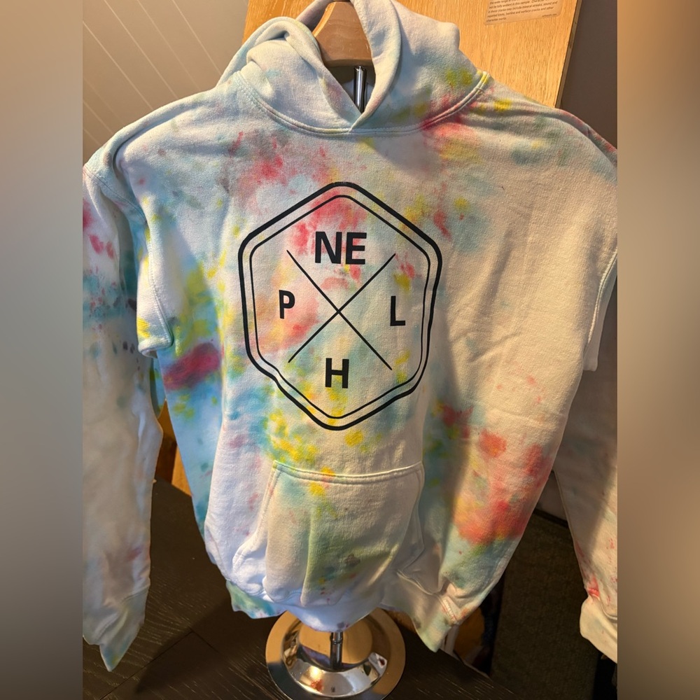 Colorful Tie-Dye Hoodie